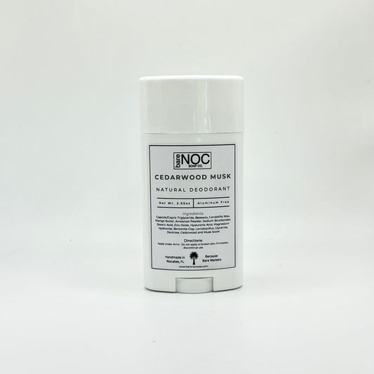Cedarwood Musk Natural Deodorant